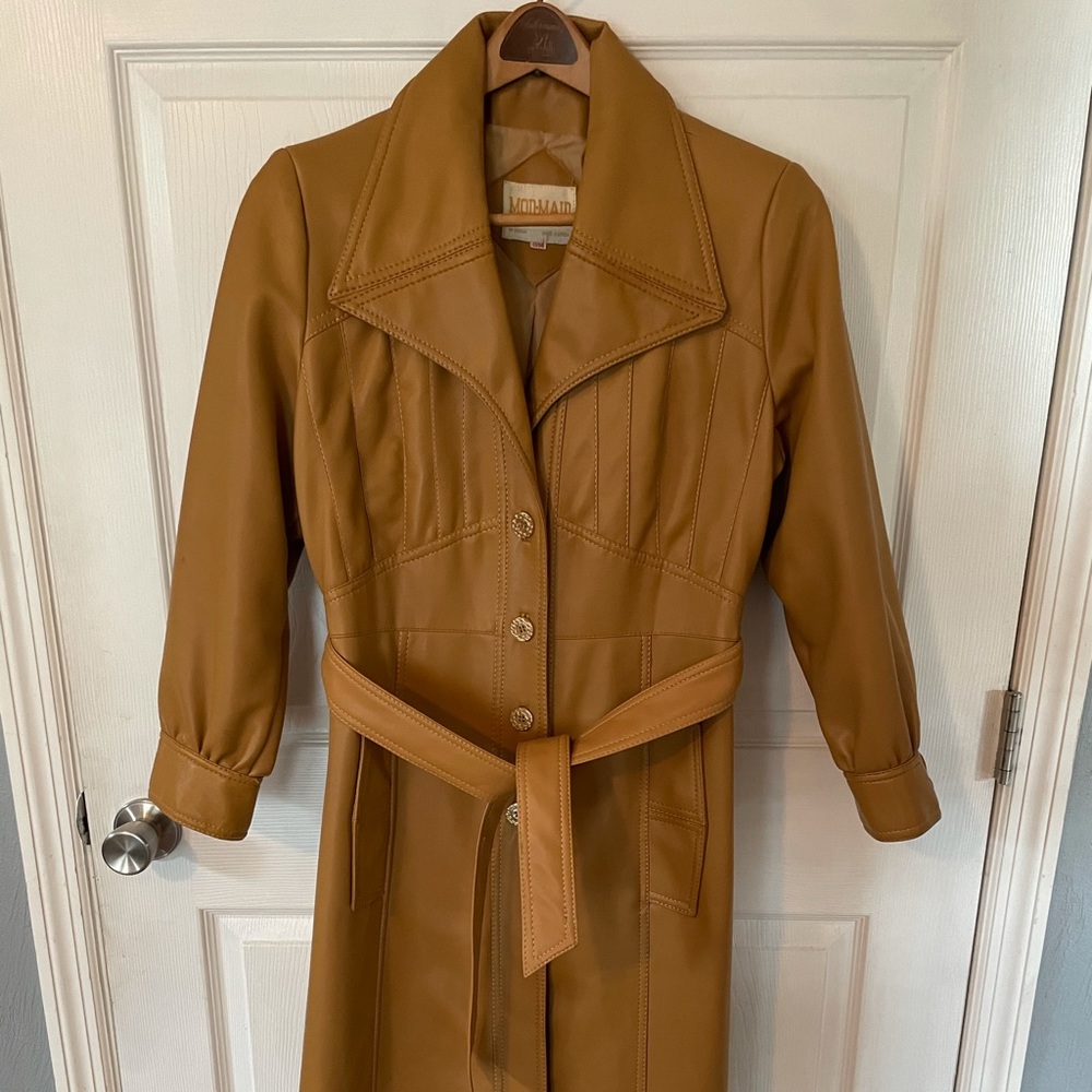 Mod Maid 70’s trench coat